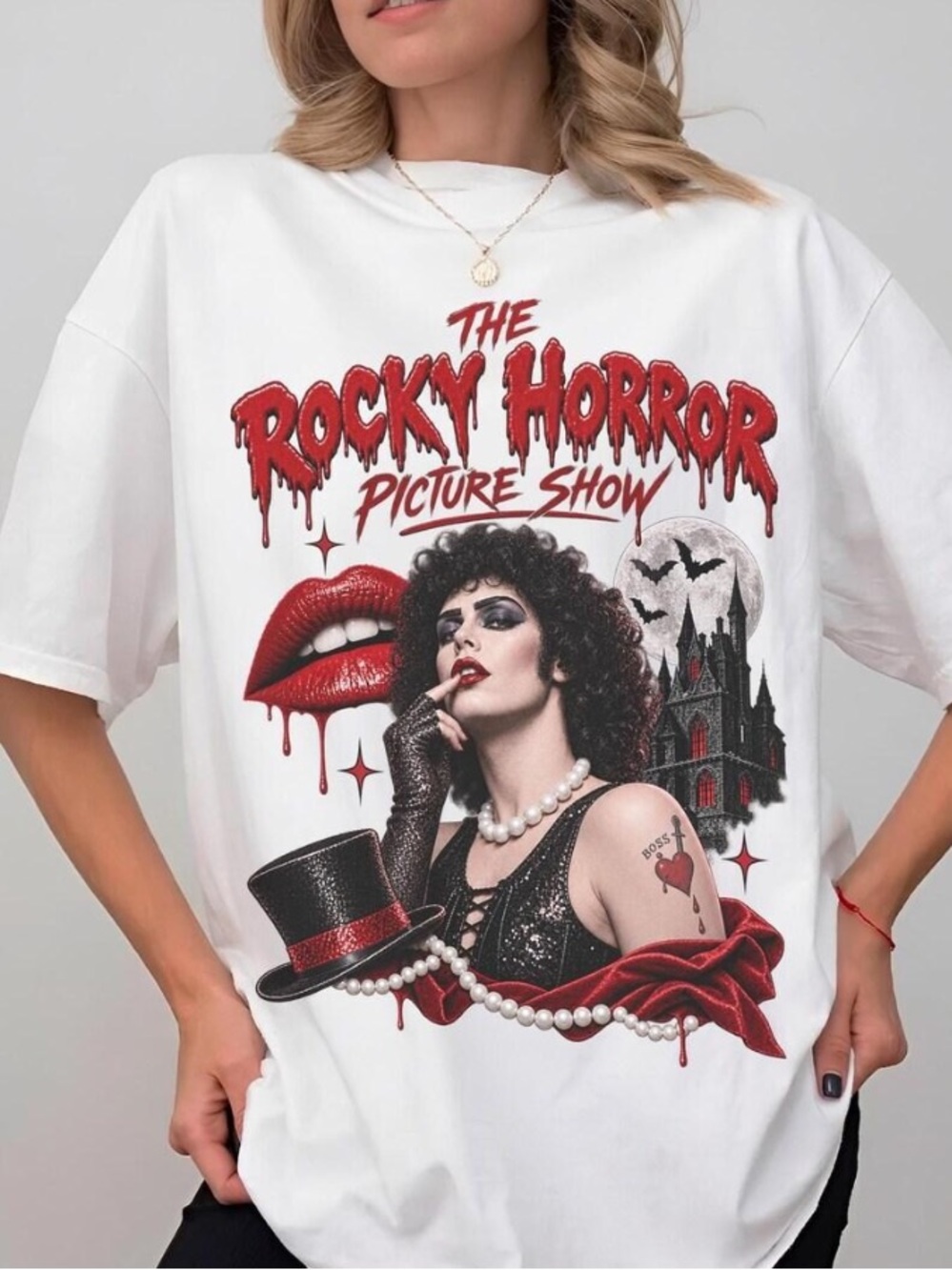 Tim Curry Shirt, Rocky Horror Picture Show T-Shirt, Halloween Horror Graphic Tee